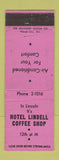 Matchbook Cover - Hotel Lindell Lincoln NE WEAR