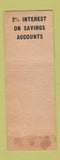 Matchbook Cover - Gering National Bank Gering NE WEAR