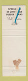 Matchbook Cover - Commercial State Bank Hoskins NE