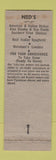 Matchbook Cover - Ned's Restaurant Lincoln NE WEAR