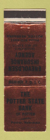 Matchbook Cover - Enevoldsen Insurance Bank State Bank NE WEAR