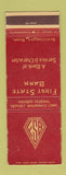 Matchbook Cover - First State Bank Scottsbluff NE WEAR