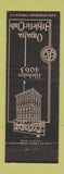 Matchbook Cover - Omaha Athletic Club NE