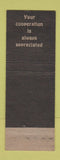 Matchbook Cover - Omaha Athletic Club NE