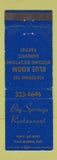 Matchbook Cover - Big Springs Restaurant Van Buren MO WEAR