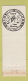 Matchbook Cover - Big Springs Restaurant Van Buren MO WEAR