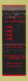 Matchbook Cover - Foxes IV Steak House Sunrise Beach MO WEAR