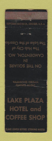 Matchbook Cover - Lake Plaza Hotel Camdenton MO WEAR