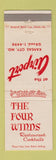 Matchbook Cover - Four Winds Restaurant Airport Kansas City MO