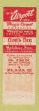 Matchbook Cover - Four Winds Restaurant Airport Kansas City MO