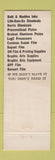 Matchbook Cover - Renda Litho Supply Kohn Madden Printing Ink Kansas City MO
