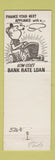 Matchbook Cover - Pulaski County Bank Richland MO