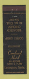 Matchbook Cover - Cornland Hotel Lexington NE