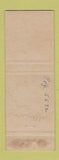 Matchbook Cover - First National Bank Fairbury NE