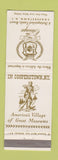 Matchbook Cover - Otesaga Resort Cooperstown NY