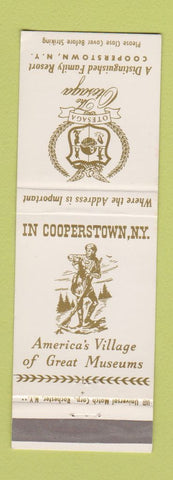 Matchbook Cover - Otesaga Resort Cooperstown NY