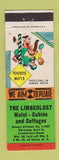 Matchbook Cover - Limberlost Motel Cabins Utica NY