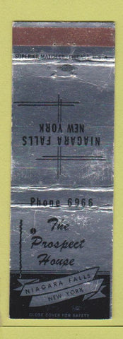 Matchbook Cover - The Prospect House Niagara Falls NY