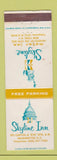 Matchbook Cover - Skyline Inn Washington DC New York City