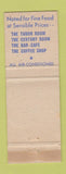 Matchbook Cover - Hotel Commodore New York City WORN