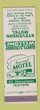 Matchbook Cover - Stevenson Motel Tacoma WA