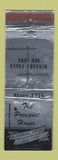 Matchbook Cover - The Prospect House Niagara Falls NY