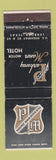 Matchbook Cover - Parkway Manor Motor Hotel Lubbock TX WEAR