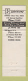 Matchbook Cover - Power House Hamburgers Richmond IN