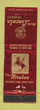 Matchbook Cover - Hotel Lincoln Indianapolis IN Mirabar