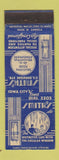 Matchbook Cover - Smithy's Cafe Iowa City IA WEAR