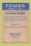 Matchbook Cover - Tower Liquor Store Minneapolis MN 40 Strike