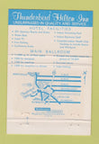 Matchbook Cover - Thunderbird Hilton Inn Plymouth MI 40 Strike