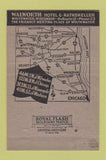 Matchbook Cover - Walworth Hotel Whitewater WI 40 Strike