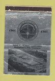 Matchbook Cover - Paul Pink Hartzell Bethlehem PA Treasurer 1967 WORN 40 Strike