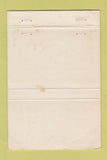 Matchbook Cover - Paul Pink Hartzell Bethlehem PA Treasurer 1967 WORN 40 Strike
