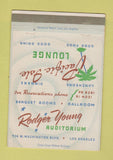 Matchbook Cover - Roger Young Auditorium Los Angeles CA Pacific Isle 40 Strike
