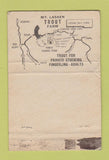Matchbook Cover - Mount Lassen Trout Farm CA WORN 40 Strike