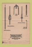Matchbook Cover - Ideal Machine Shops Bessemer City NC  40 Strike