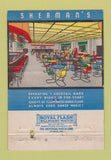Matchbook Cover - Sherman's Restaurant San Diego CA 40 Strike