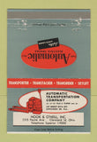 Matchbook Cover - Automatic Fork Lifts Cleveland OH Nook O'Neill 40 Strike