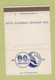 Matchbook Cover - Los Angeles CA Athletic Club 1970 WEAR 40 Strike