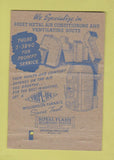 Matchbook Cover - Hahn Roofing Heating Birmingham AL 40 Strike