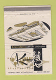 Matchbook Cover - Kearney Hotel Denver Colorado  40 Strike