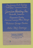Matchbook Cover - Jamison Bedding Mattresses Nashville TN 40 Strike