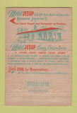Matchbook Cover - Motel Jesup GA Howard Johnson Restaurant 40 Strike