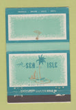 Matchbook Cover - The Sea Isle Miami Beach FL 40 Stick