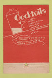 Matchbook Cover - Horvath's Restaurant West Allis WI 40 Strike