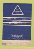 Matchbook Cover - Community Bank Napoleon OH 40 Strike