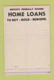 Matchbook Cover - Licking County Building Savings Newark OH WEAR 40 Strike