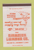 Matchbook Cover - Riemeier Lumber Cincinnati OH 40 Strike